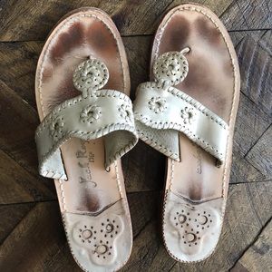 Gold Jack Rogers size 11